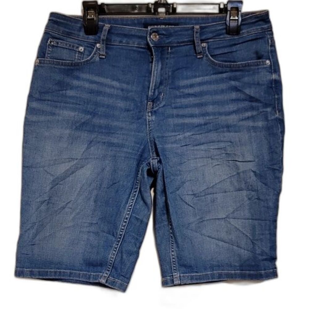 Women's Calvin Klein Blue Denim Shorts Size 12